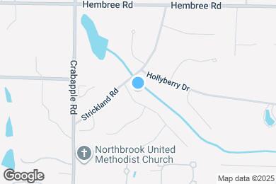 Map image of the property - 220 Hollyridge Dr