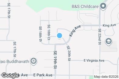 Map image of the property - 1909 E Creston Ave