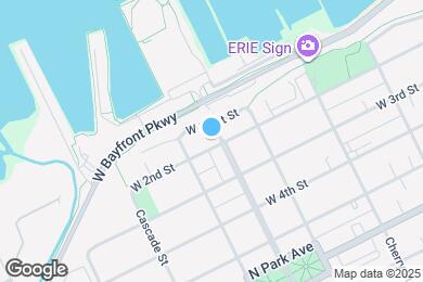 Map image of the property - 808 W 2nd St
