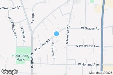 Map image of the property - 405 W Graves Rd