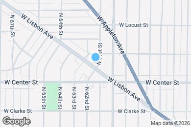 Map image of the property - 6100 W Lisbon Ave