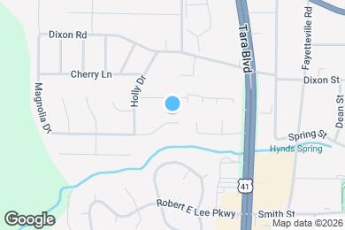 Map image of the property - 8486 Magnolia Dr