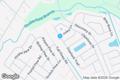 Map image of the property - 1035 Friartuck Trail