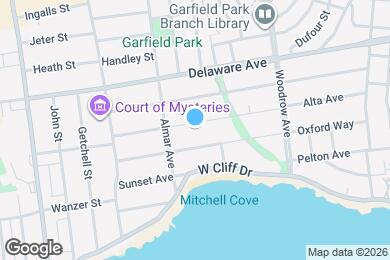 Map image of the property - 337 Alta Ave