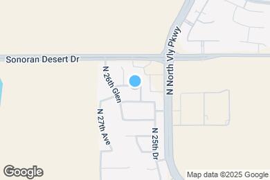 Map image of the property - 2533 W Brisa Dr