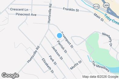 Map image of the property - 56 Parrish St