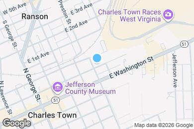 Map image of the property - 506 E Liberty St