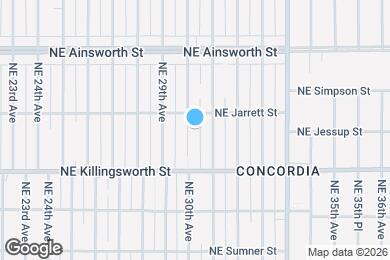 Map image of the property - 5702 NE 30th Ave