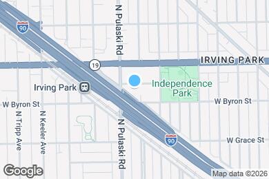 Map image of the property - 3941 W Dakin St