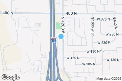 Map image of the property - 231 N 1200 W