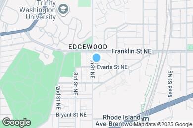 Map image of the property - 400 Evarts St NE