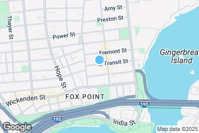 Map image of the property - 25 E Transit St