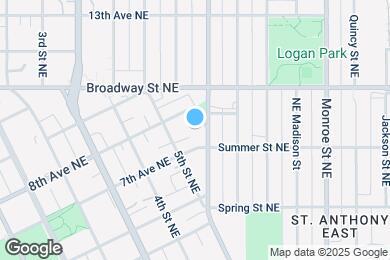 Map image of the property - 712 6th St NE