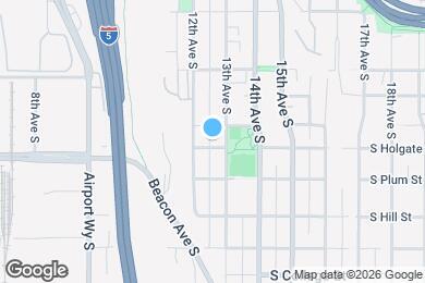 Map image of the property - 1214 S Holgate St