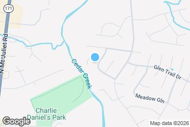 Map image of the property - 612 Creekfront Dr