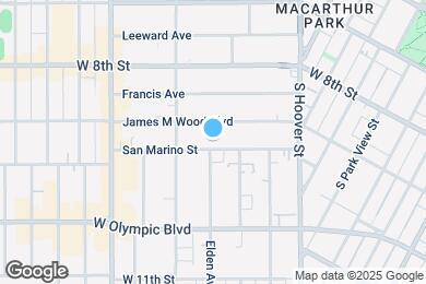 Map image of the property - 2737 San Marino St