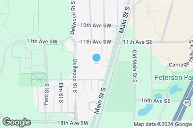 Map image of the property - Sunrise Court Apartments