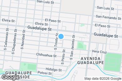 Map image of the property - 1410 Colima St