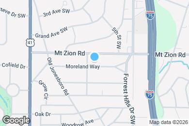 Map image of the property - 269 Moreland Way