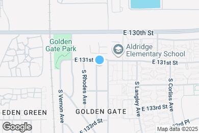 Map image of the property - 13111 S Forrestville Ave