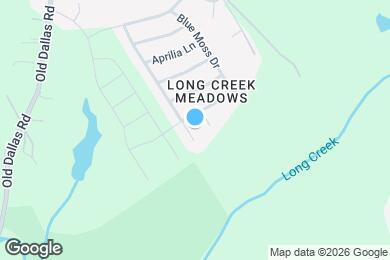 Map image of the property - 2516 Meadow Crossing Dr