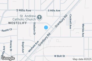 Map image of the property - 3820 Winfield Ave
