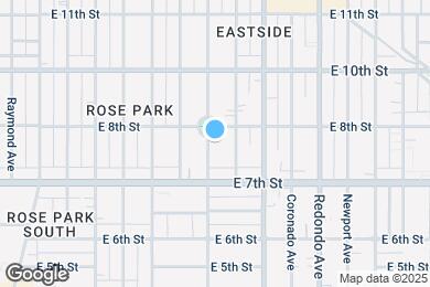 Map image of the property - 768 Orizaba Ave