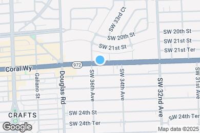 Map image of the property - 3530 SW 22nd St