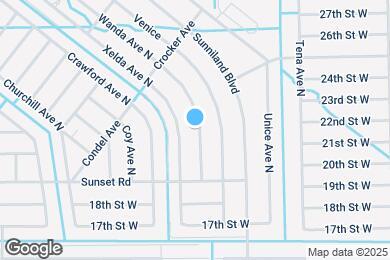 Map image of the property - 1913 Wanda Ave N