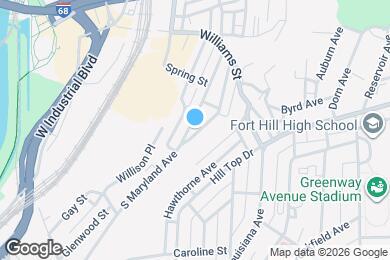 Map image of the property - 746 Maryland Ave