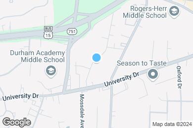 Map image of the property - Colonial Townhouses- Students save up to 10%!