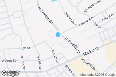 Map image of the property - 14 Indiana Cir