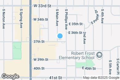 Map image of the property - 3 Bed 2 Bath Duplex w/ Attached Garage