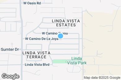 Map image of the property - 2651 W Camino De La Joya