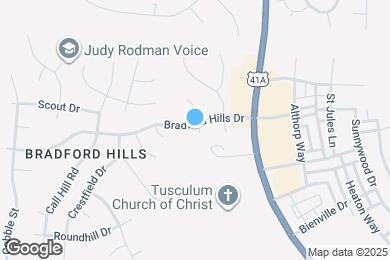 Map image of the property - 6015 Bradford Hills Dr