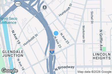 Map image of the property - 162 N Ave 23
