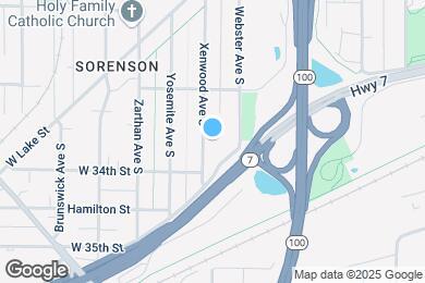 Map image of the property - 3349 Xenwood Ave S
