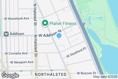 Map image of the property - 3531 N Broadway