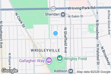 Map image of the property - 1036 W Grace St