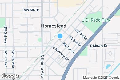 Map image of the property - 417 NE 1st Dr