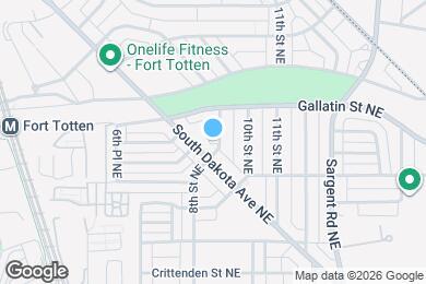 Map image of the property - 5042 8th St NE