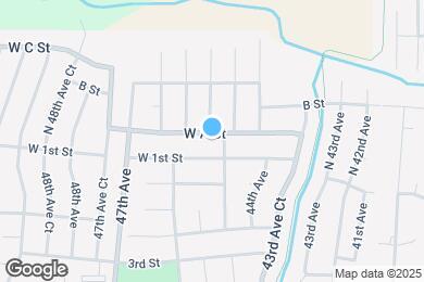 Map image of the property - 4510 W A St