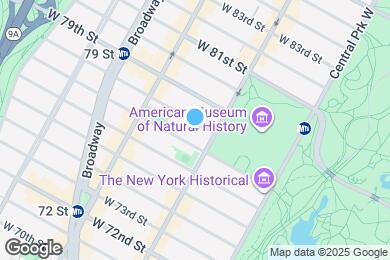 Map image of the property - 112 W 78th St