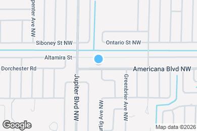 Map image of the property - 861 Americana Blvd NW