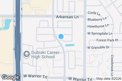 Map image of the property - 2923 Tanglebrook Dr