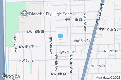 Map image of the property - 844 NW 3rd Way