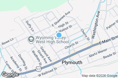 Map image of the property - 43 Willow St