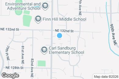 Map image of the property - 8423 NE 131st Pl