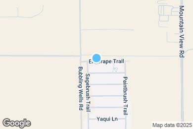 Map image of the property - 67595 El Serape Trail