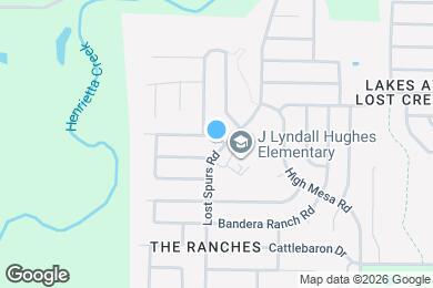 Map image of the property - 3516 Caprock Ranch Rd
